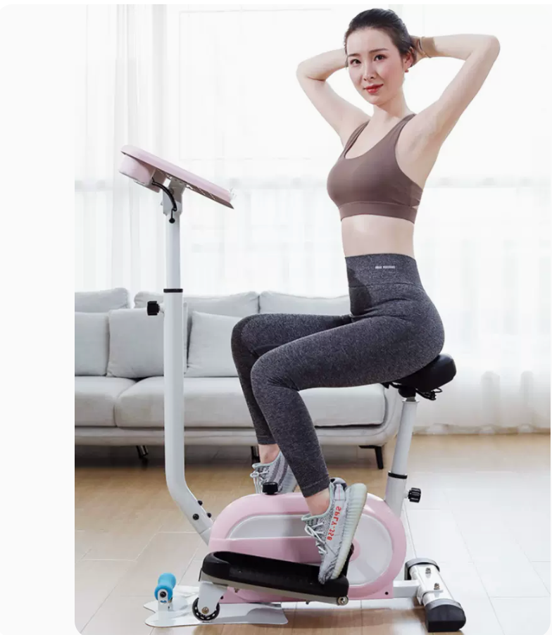 小型椭圆机家用健身太空漫步仪瘦腰肚子室内踏步慢跑步运动器材女